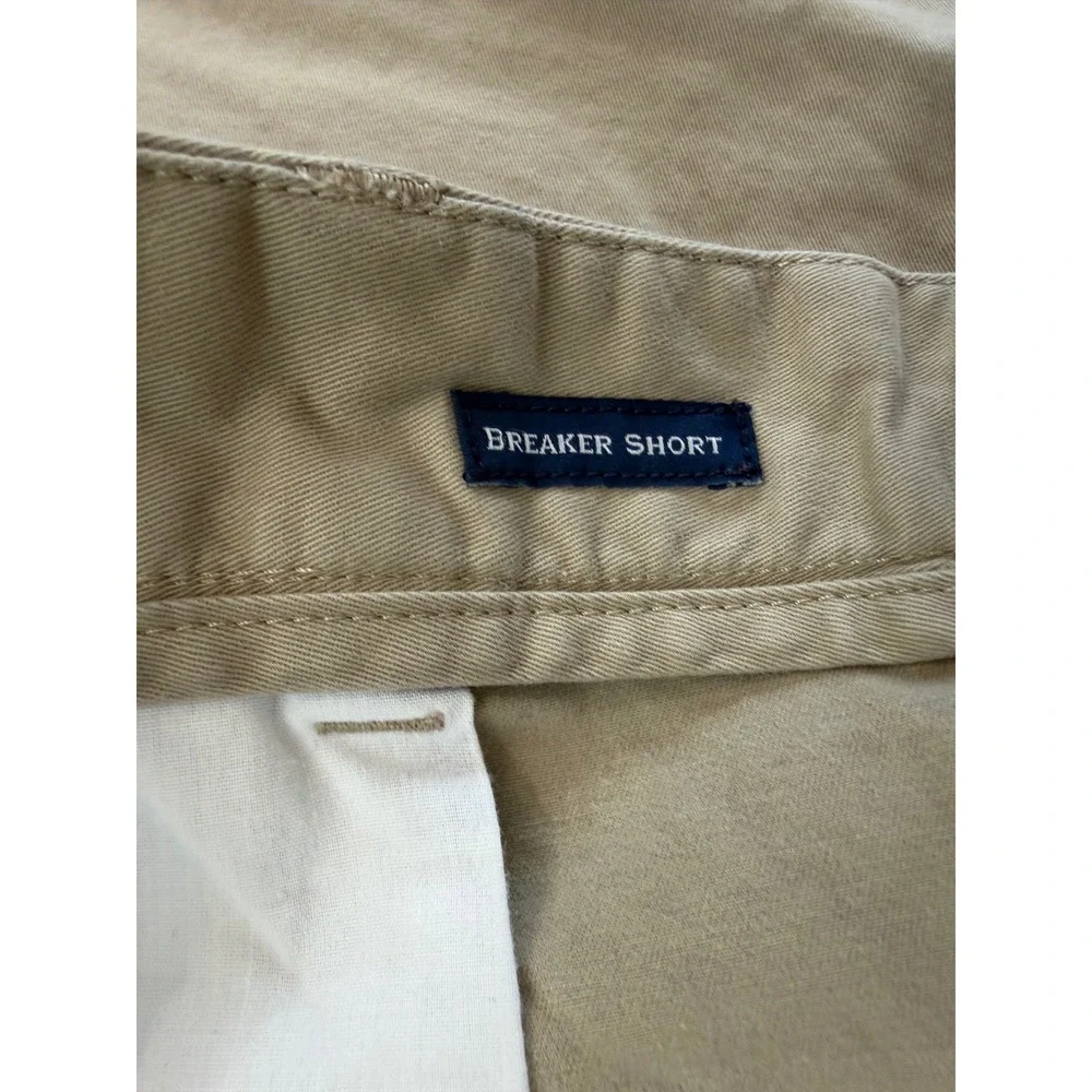 Vineyard Vines Breaker Shorts Mens 38 Tan Khaki Cotton Stretch Preppy Chino Golf